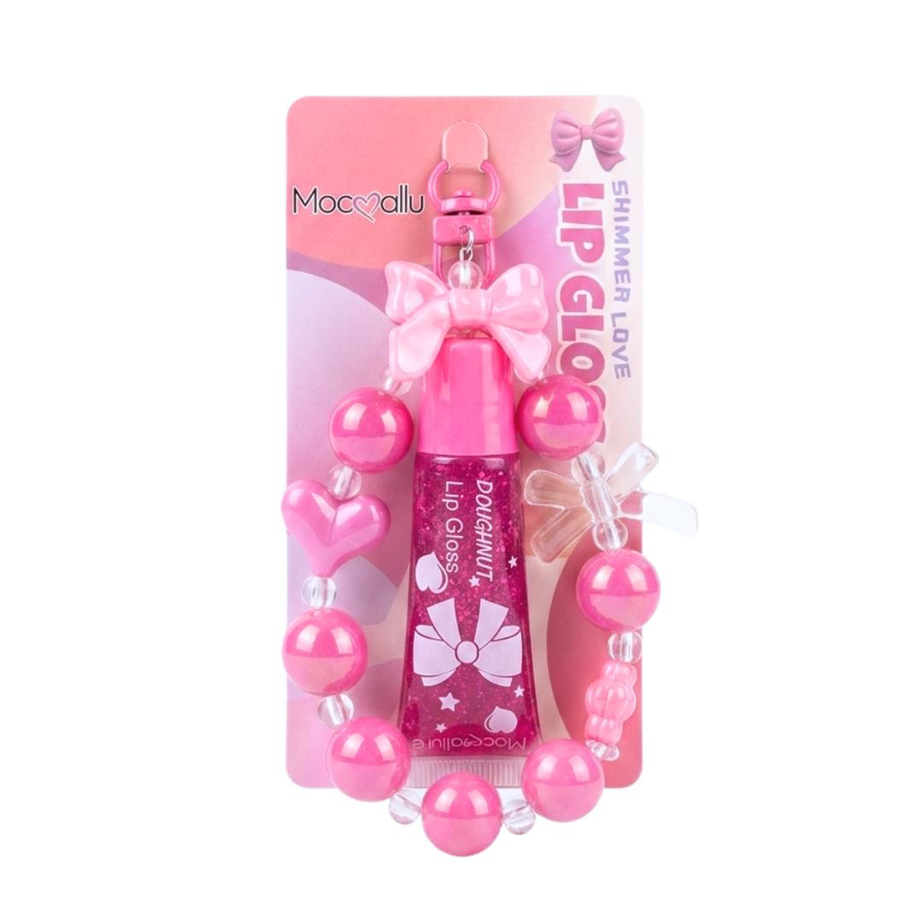 [MOC2143] LIP GLOSS CON CHARM DOUGHNUT MOCMALLURE
