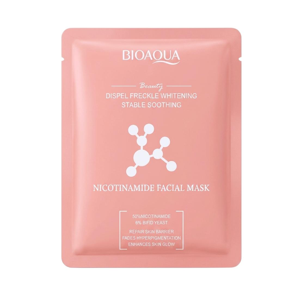 MASCARILLA EN VELO CON NICOTINAMIDA BIOAQUA