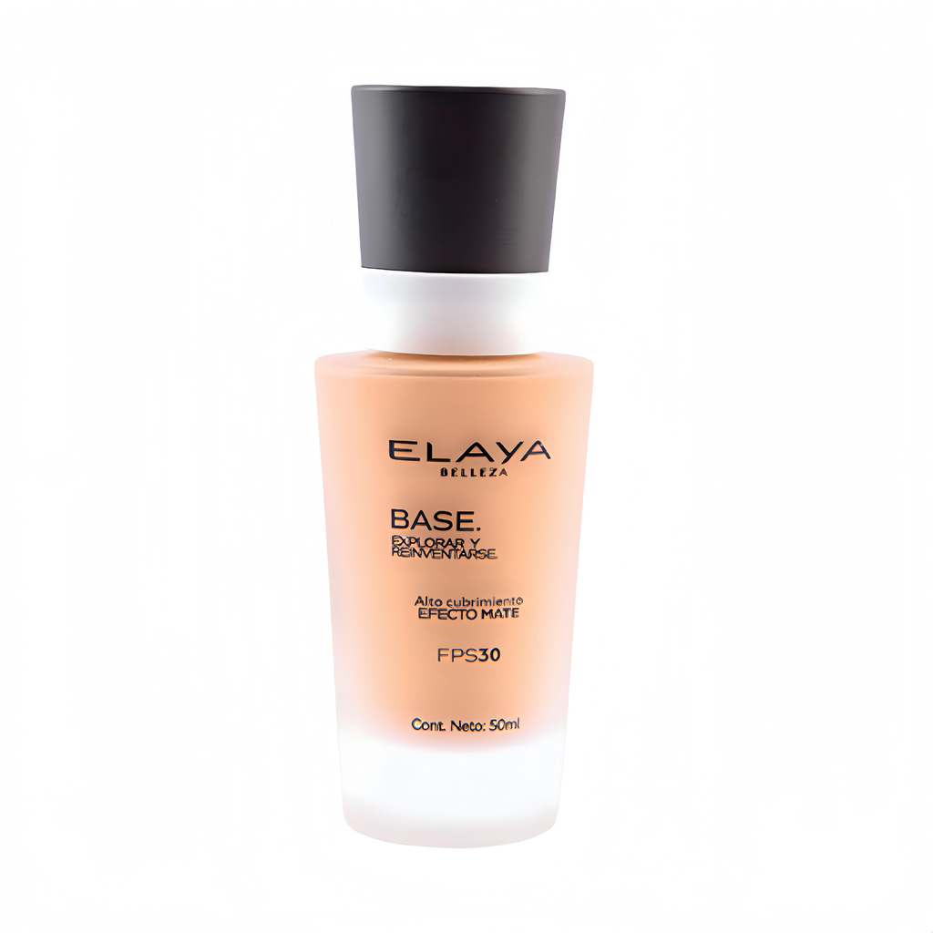 BASE LÍQUIDA MATTE ELAYA BELLEZA