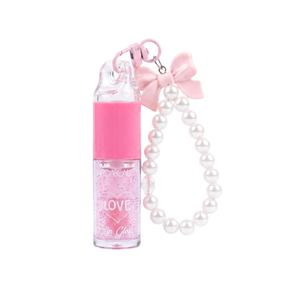 [WB352] LIP GLOSS CON LLAVERO LOVE WARDA BEAUTY
