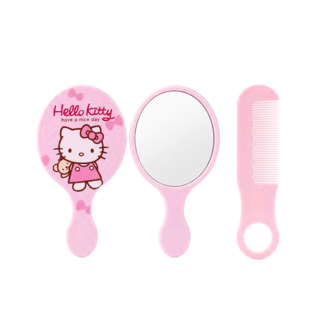 [8806428060471] KIT ESPEJO + PEINILLA HELLO KITTY#