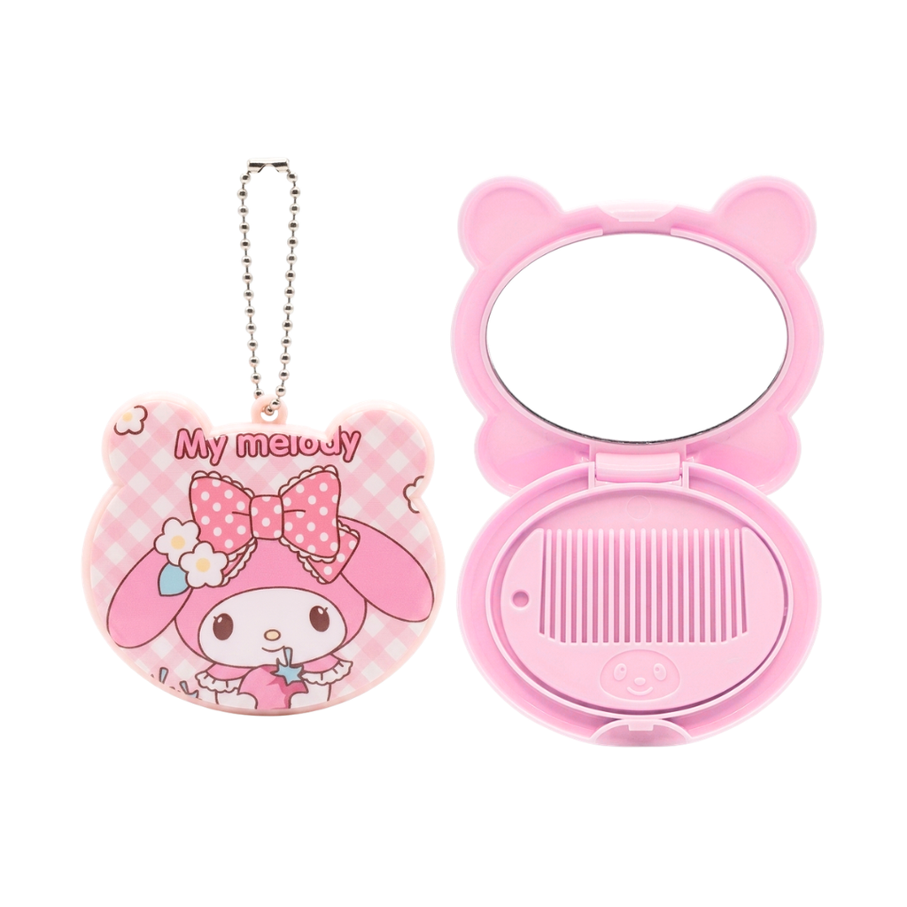 [8806428066411] ESPEJOS CON PEINE CON PERSONAJES DE SANRIO