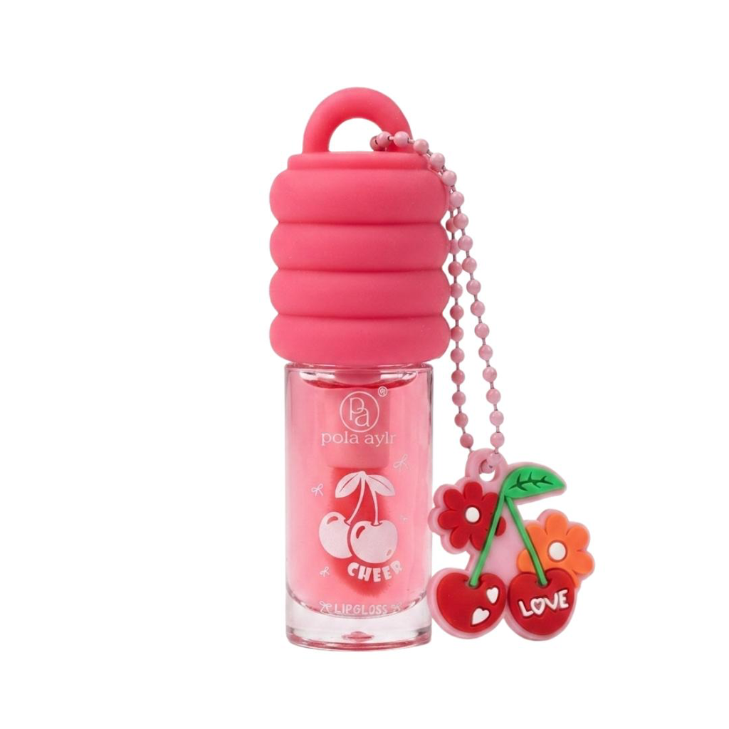 [FA8695] LIP GLOSS CON LLAVERO CHEER POLA AYLR