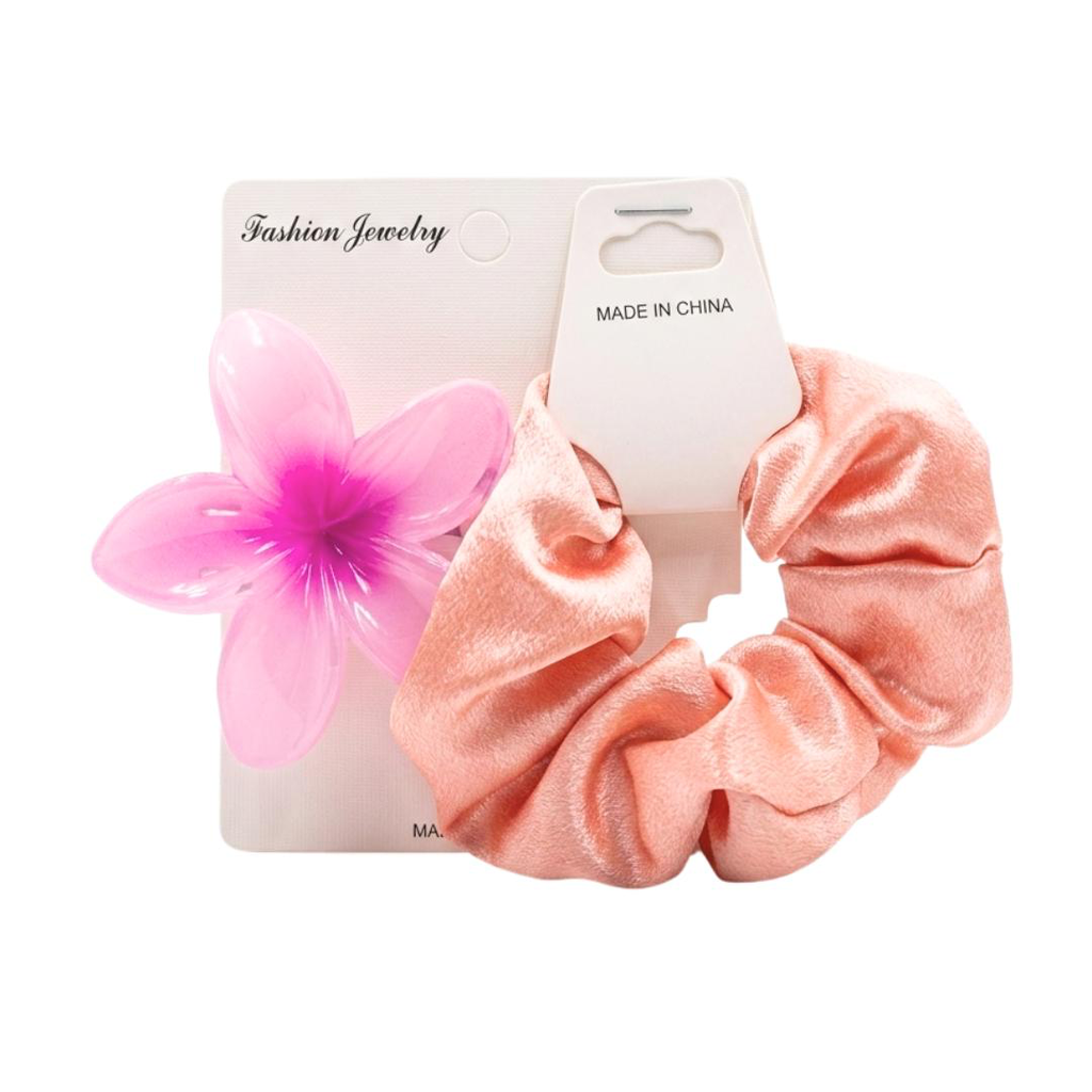 KIT DE CLIP PARA CABELLO + DONA DE SATIN