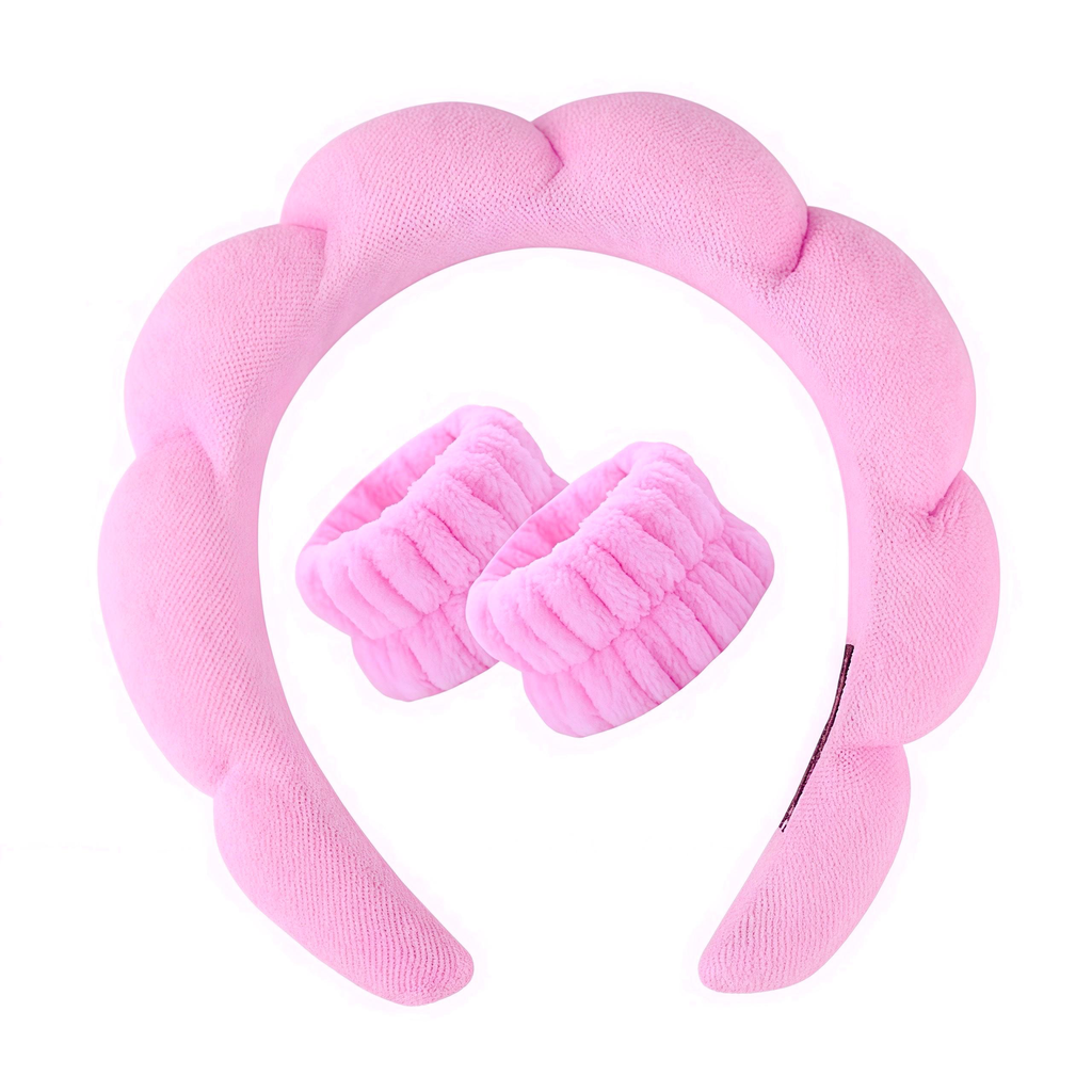 [HCCP0010] DIADEMA DE MAQUILLAJE + MUÑEQUERAS