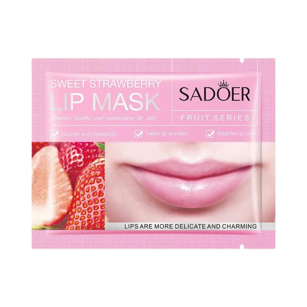 [SD96421] MASCARILLA DE COLÁGENO PARA LABIOS FRESA SADOER