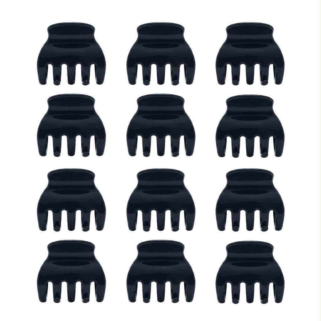 [HC0425] KIT DE GANCHOS NEGROS X12