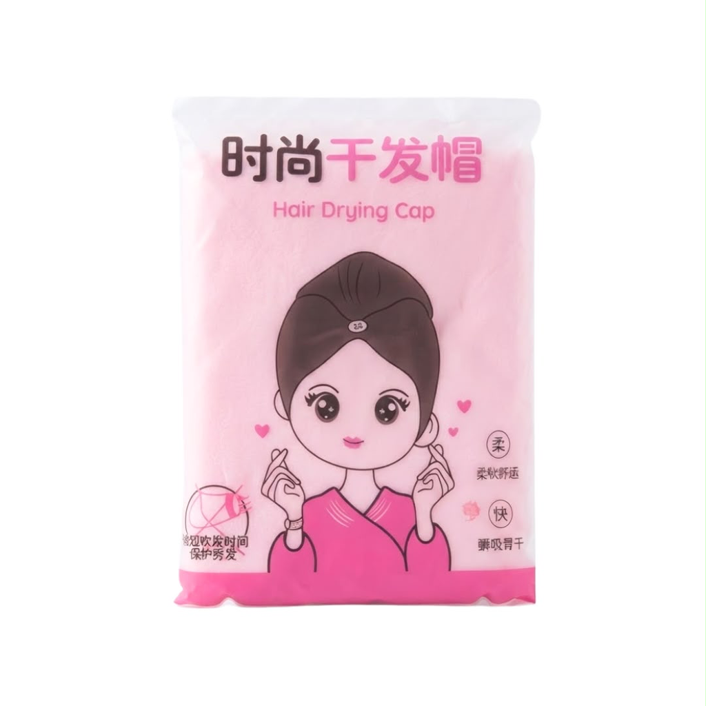 TOALLA PARA EL CABELLO MUÑECA