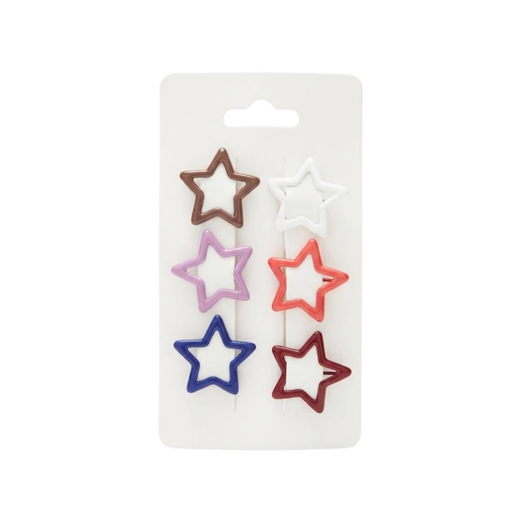 KIT DE GANCHOS ESTRELLAS LISAS