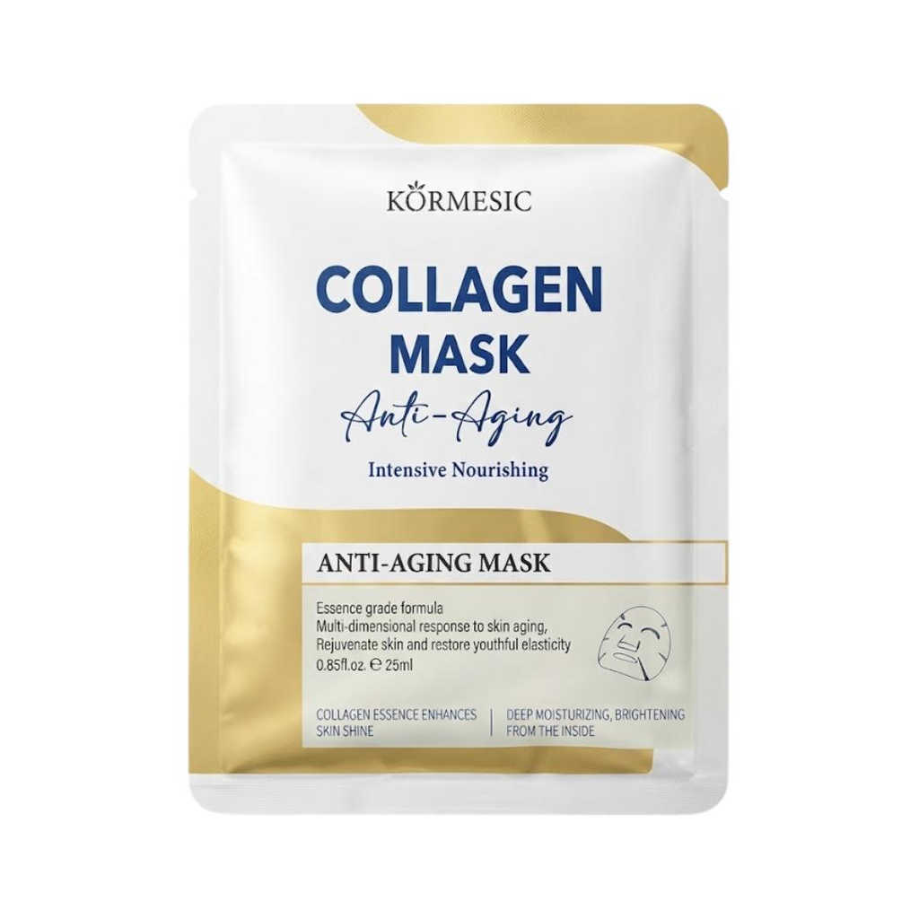 MASCARILLA EN VELO COLAGENO ANTI-EDAD KORMESIC