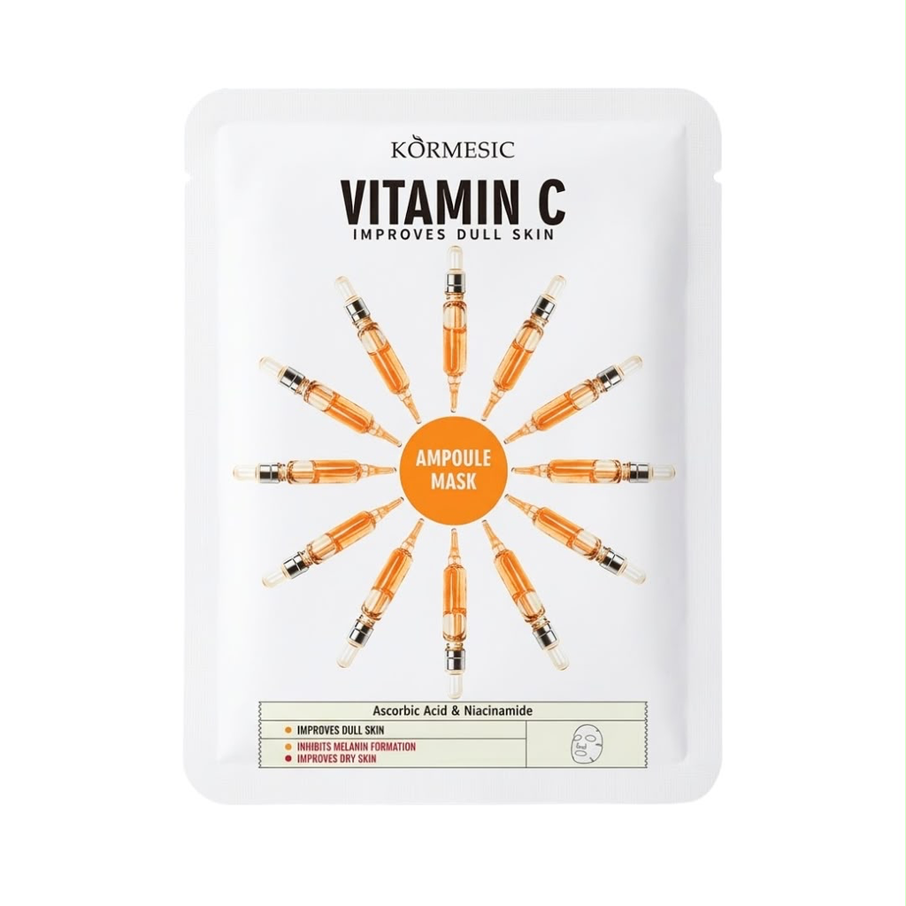 MASCARILLA EN VELO VITAMINA C KORMESIC