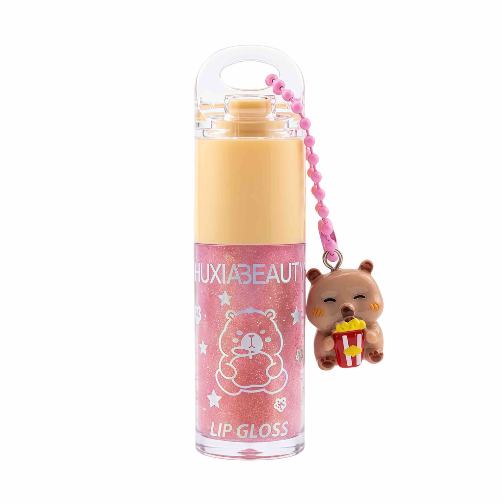 [9248] LIP GLOSS CON LLAVERO HUXIA BEAUTY#