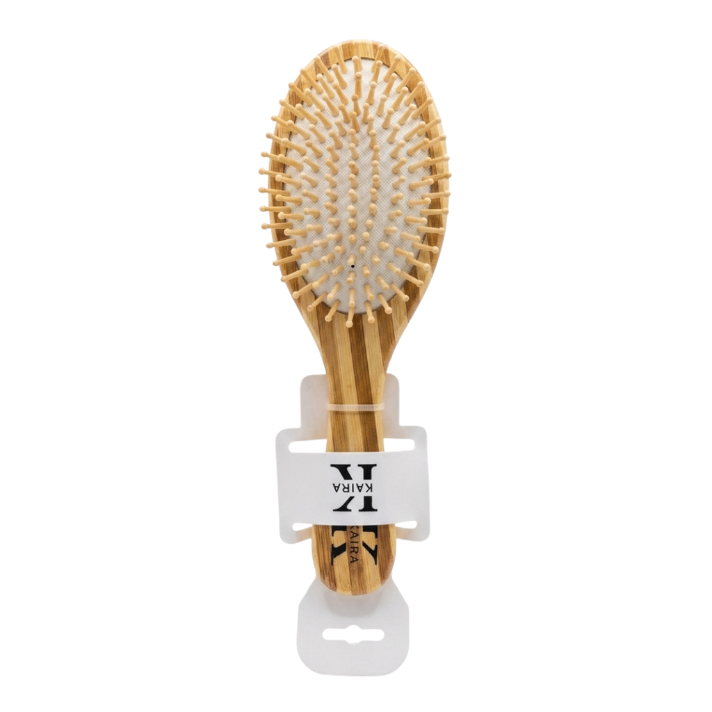 [HC0066] CEPILLO DE BAMBU REDONDO KAIRA
