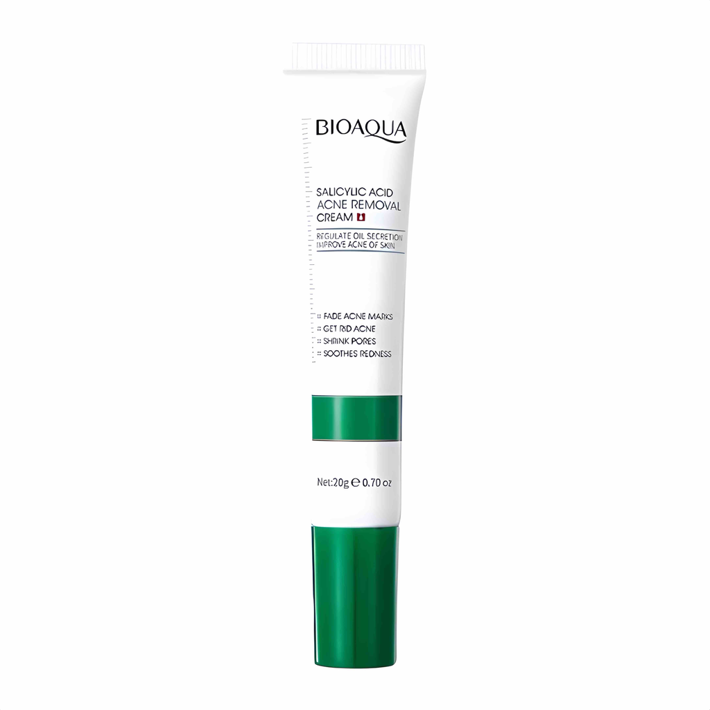 CREMA TÓPICA ANTI ACNÉ CON ÁCIDO SALICÍLICO BIOAQUA