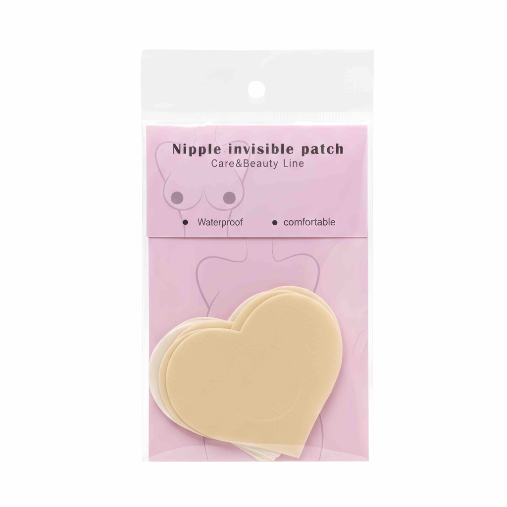 PARCHES CUBRE-PEZONES EN FORMA DE CORAZÓN