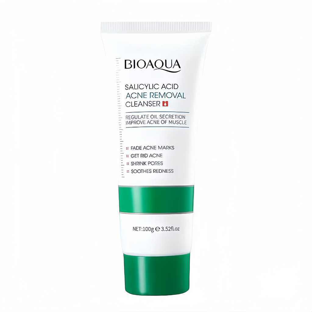 GEL LIMPIADOR FACIAL CON ÁCIDO SALICÍLICO BIOAQUA