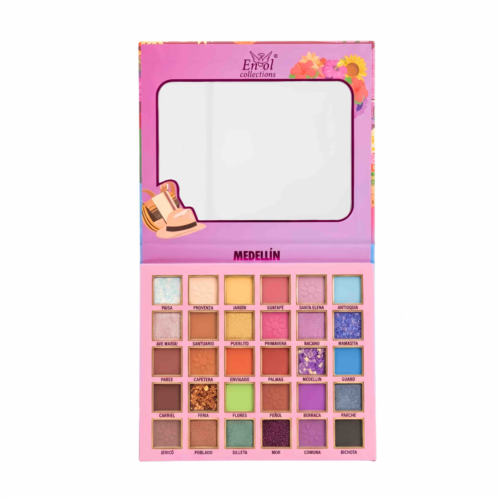 [MD30C] PALETA DE SOMBRAS MEDELLÍN ENGOL COLLECTIONS