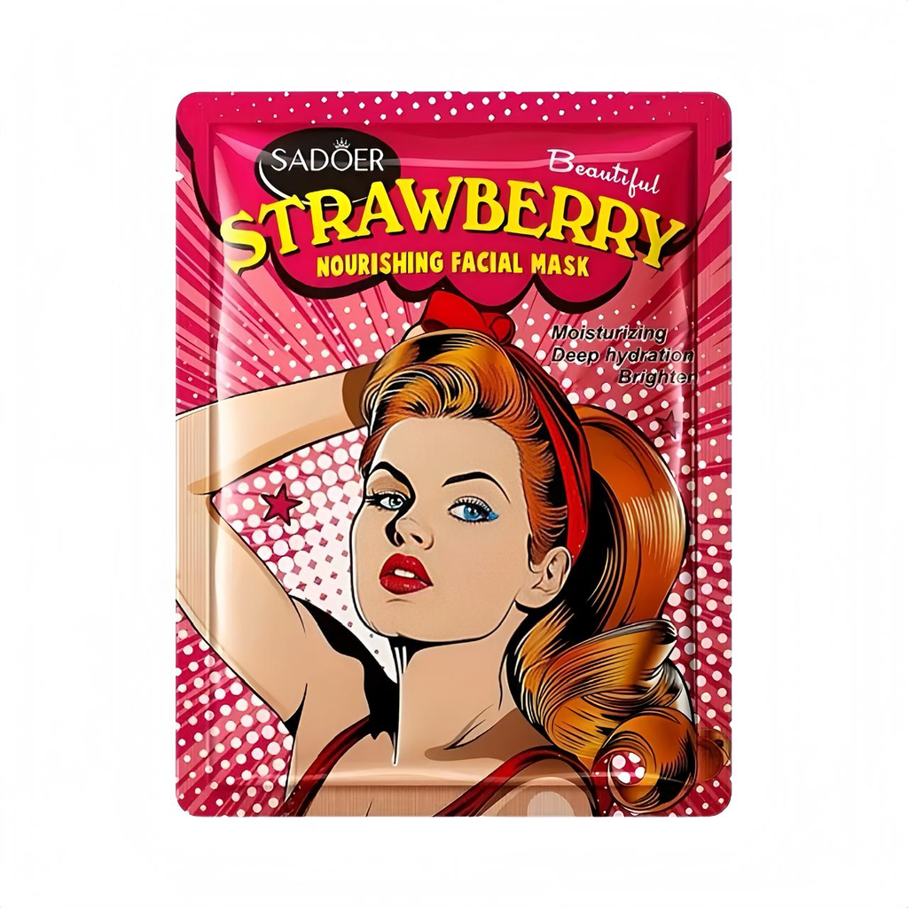 [SD43283] MASCARILLA EN VELO STRAWBERRY SADOER