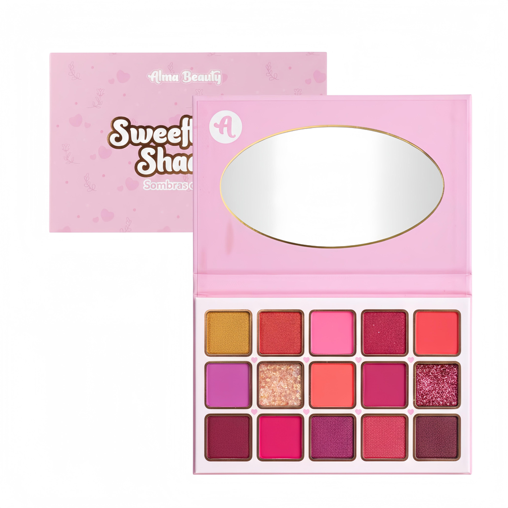 [ABM009] PALETA DE SOMBRAS SWEETHEART SHADES ALMA BEAUTY